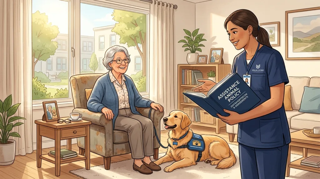 Assistance animals in senior housing: what seniors and caregivers need to know senior housing