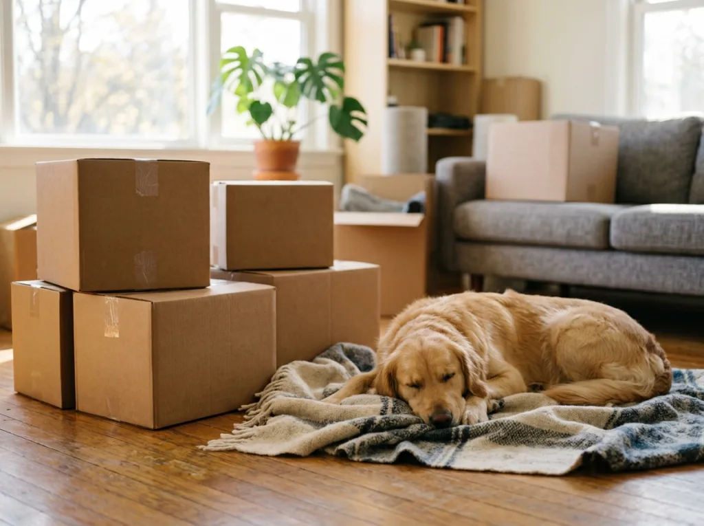 Moving Day Checklist for Renters with Pets